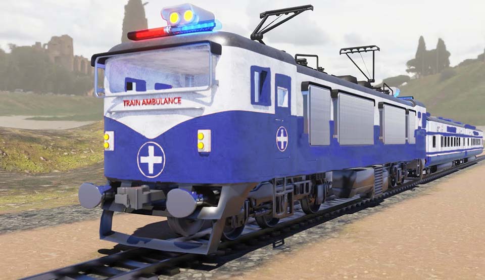 Train Ambulance service in India